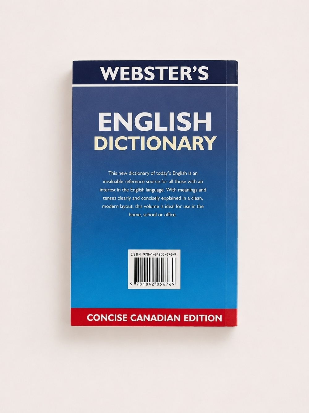 Webster's English Dictionary Concise Canadian Edition | Paperback Reference - Picture 2 of 4